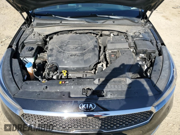 2017 Kia Cadenza Premium with VIN KNALB4J17H5046720, listed as a Copart auction lot 48330645 with 77,930 mi miles and Salvage Title. Bid and sale history available at carsss.com. Image 11.