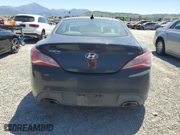 2013 Hyundai Genesis Coupe Premium z VIN KMHHT6KD7DU099360, wystawiony jako Copart lot #56168185 z przebiegiem 121 118 mil mil oraz Szkody całkowita. Historia ofert i sprzedaży dostępna na DreamBid. Obrazek 6.
