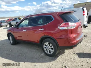 2016 Nissan Rogue S with VIN KNMAT2MVXGP618862, listed as a Copart auction lot 50048135 with 134,603 mi miles and Salvage Title. Bid and sale history available at carsss.com. Image 2.
