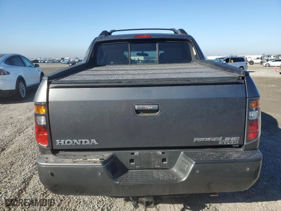 2008 Honda Ridgeline RTS with VIN 2HJYK16428H509345, listed as a Copart auction lot 50499645 with 115,708 mi miles and Salvage Title. Bid and sale history available at carsss.com. Image 6.
