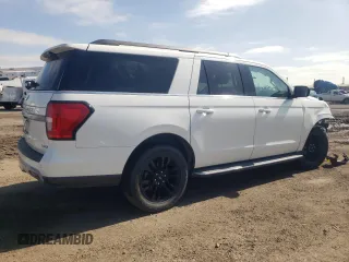 2022 Ford Expedition Max XLT with VIN 1FMJK1HT3NEA48763, listed as a Copart auction lot 45296145 with 66,751 mi miles and Salvage title. Bid and sale history available at DreamBid. Image 3.
