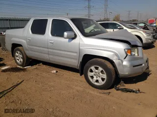 2007 Honda Ridgeline RTS with VIN 2HJYK16427H550511, listed as a Copart auction lot 76819174 with 171,824 mi miles and Salvage Title. Bid and sale history available at carsss.com. Image 4.