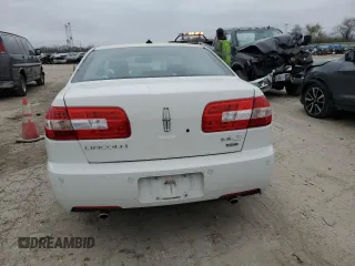 2008 Lincoln MKZ with VIN 3LNHM28T78R628369, listed as a Copart auction lot 80468964 with 120,378 mi miles and Salvage Title. Bid and sale history available at DreamBid. Image 6.
