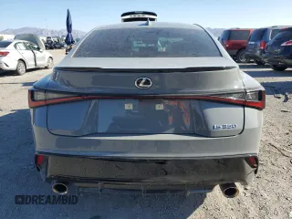 2024 Lexus IS 350 F Sport with VIN JTHGZ1B24R5074190, listed as a Copart auction lot 57615815 with 7,209 mi miles and Salvage title. Bid and sale history available at DreamBid. Image 6.