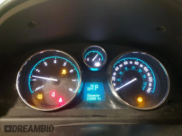 2015 Chevrolet Captiva Sport LTZ with VIN 3GNAL4EK2FS523669, listed as a Copart auction lot 85545904 with 103,689 mi miles and Salvage Title. Bid and sale history available at DreamBid. Image 9.