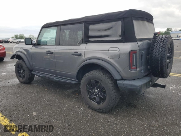 2022 Ford Bronco with VIN 1FMEE5BP6NLA79660, listed as a Copart auction lot 58370975 with 28,359 mi miles and Salvage title. Bid and sale history available at DreamBid. Image 2.