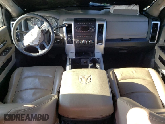 2012 Ram 2500 SLT with VIN 3C6UD5JLXCG102599, listed as a Copart auction lot 52907184 with Not provided miles and Salvage title. Bid and sale history available at DreamBid. Image 8.