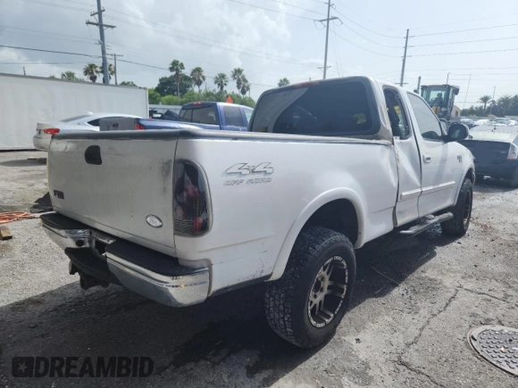 2000 Ford F-150 XL with VIN 2FTRX18L2YCA02201, listed as a Copart auction lot 59428435 with Not provided miles and Non repairable. Bid and sale history available at DreamBid. Image 3.