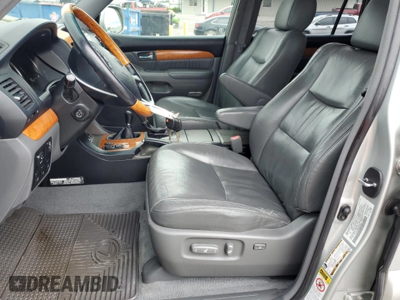 2005 Lexus GX 470 z VIN JTJBT20X050082258, wystawiony jako Copart lot #55812505 z przebiegiem 194 075 mil mil oraz Szkoda całkowita • Salvage title. Historia ofert i sprzedaży dostępna na DreamBid. Obrazek 7.