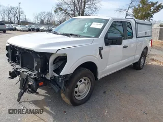 2021 Ford F-150 XL with VIN 1FTEX1EP0MKE07923, listed as a IAAI auction lot 41726506 with 99,518 mi miles and . Bid and sale history available at DreamBid. Image 17.