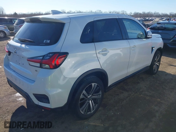 2020 Mitsubishi Outlander Sport ES 2.0 with VIN JA4AR3AUXLU020549, listed as a IAAI auction lot 41410244 with 65,666 mi miles. Bid and sale history available at carsss.com. Image 4.