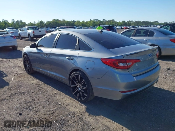 2017 Hyundai Sonata 2.4L with VIN 5NPE24AF4HH447259, listed as a IAAI auction lot 41760091 with 157,371 mi miles and . Bid and sale history available at carsss.com. Image 3.