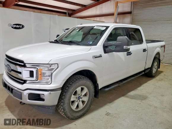 2018 Ford F-150 XL with VIN 1FTFW1E56JKC42977, listed as a Copart auction lot 63255645 with 90,397 mi miles and Clean title. Bid and sale history available at DreamBid. Image 1.