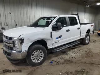 2019 Ford Super Duty F-250 SRW XL with VIN 1FT7W2BT6KED26715, listed as a Copart auction lot 50402075 with 172,724 mi miles and Salvage Title. Bid and sale history available at carsss.com. Image 1.