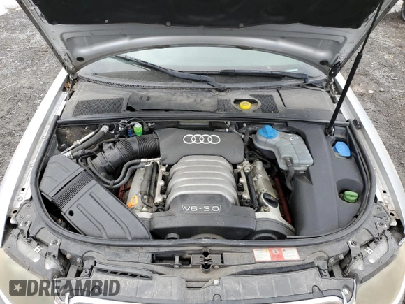 2003 Audi A4 3.0L with VIN WAUAT48H93K014420, listed as a Copart auction lot 43073325 with 98,421 mi miles and Salvage title. Bid and sale history available at DreamBid. Image 11.