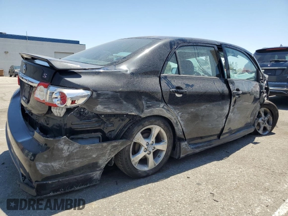 2013 Toyota Corolla L with VIN 5YFBU4EE6DP091103, listed as a Copart auction lot 56421815 with 250,433 mi miles and Salvage title. Bid and sale history available at DreamBid. Image 3.