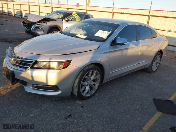2019 Chevrolet Impala Premier with VIN 1G1105S34KU124446, listed as a IAAI auction lot 41276342 with 77,408 mi miles. Bid and sale history available at carsss.com. Image 17.