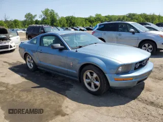 2007 Ford Mustang Deluxe with VIN 1ZVHT80N275327594, listed as a Copart auction lot 58373975 with 123,031 mi miles and Salvage title. Bid and sale history available at DreamBid. Image 4.