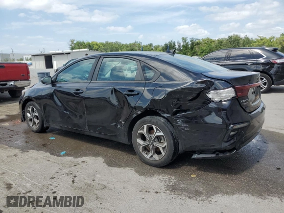 2021 Kia Forte LXS with VIN 3KPF24ADXME370608, listed as a Copart auction lot 54504515 with 31,750 mi miles and Salvage Title. Bid and sale history available at carsss.com. Image 2.