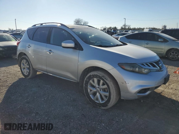 2011 Nissan Murano S with VIN JN8AZ1MU6BW051245, listed as a Copart auction lot 85516904 with 153,714 mi miles and Clean Title. Bid and sale history available at carsss.com. Image 4.