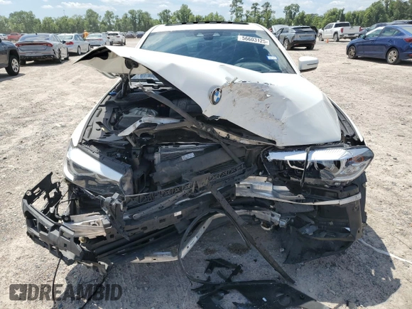 2018 BMW 5 Series 530i with VIN WBAJA5C59JG899792, listed as a Copart auction lot 56603125 with 79,858 mi miles and Salvage title. Bid and sale history available at DreamBid. Image 5.