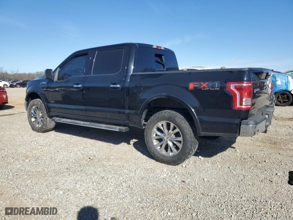 2016 Ford F-150 XLT with VIN 1FTEW1EG9GKF60162, listed as a Copart auction lot 46482285 with 122,263 mi miles and Salvage Title. Bid and sale history available at carsss.com. Image 2.