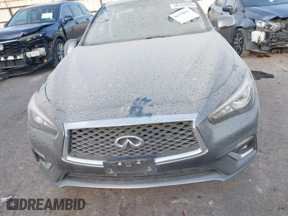 2018 Infiniti Q50 Luxe with VIN JN1EV7AP3JM358783, listed as a IAAI auction lot 42338894 with 100,895 mi miles and . Bid and sale history available at DreamBid. Image 12.