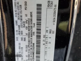 2021 Ford F-250 XL с VIN 1FT7W2BN4MEC02544, выставлен на аукционе Copart как лот 53804565 с пробегом 61 837 миль миль и Списание • Salvage title. История ставок и продаж доступна на DreamBid. Изображение 12.