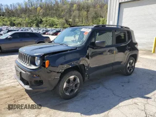 2017 Jeep Renegade Sport с VIN ZACCJBAB8HPG06612, выставлен на аукционе Copart как лот 52804805 с пробегом 114 610 миль миль и Списание • Salvage title. История ставок и продаж доступна на DreamBid. Изображение 1.