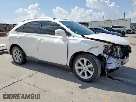 2011 Lexus RX 350 with VIN 2T2ZK1BA8BC053952, listed as a Copart auction lot 50541505 with 136,526 mi miles and Salvage Title. Bid and sale history available at carsss.com. Image 4.