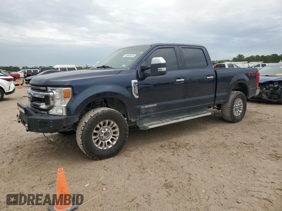 2022 Ford Super Duty F-250 SRW XL with VIN 1FT7W2BT0NEG01368, listed as a Copart auction lot 50846025 with 97,472 mi miles and Salvage Title. Bid and sale history available at carsss.com. Image 1.