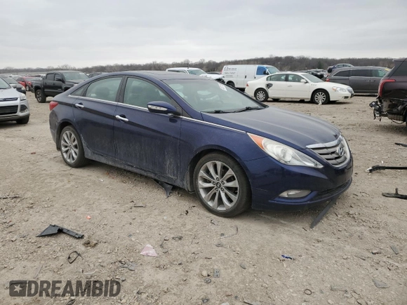 2011 Hyundai Sonata SE with VIN 5NPEC4ABXBH209370, listed as a Copart auction lot 48821155 with 135,729 mi miles and Salvage Title. Bid and sale history available at carsss.com. Image 4.