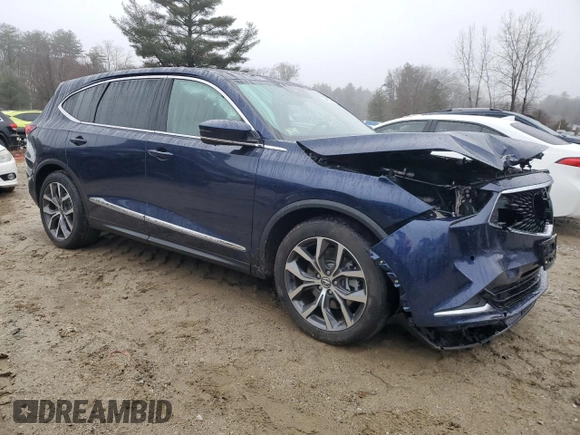 2024 Acura MDX Technology z VIN 5J8YE1H43RL013775, wystawiony jako Copart lot #84153774 z przebiegiem 16 339 mil mil oraz Szkoda całkowita • Salvage title. Historia ofert i sprzedaży dostępna na DreamBid. Obrazek 4.