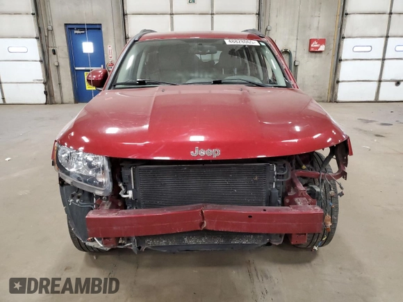 2015 Jeep Compass High Altitude Edition with VIN 1C4NJDEB4FD121703, listed as a Copart auction lot 48828065 with 126,805 mi miles and Salvage Title. Bid and sale history available at carsss.com. Image 5.