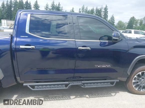 2023 Toyota Tundra Limited Hybrid with VIN 5TFJC5DB1PX033725, listed as a IAAI auction lot 42729682 with 15,767 mi miles and . Bid and sale history available at DreamBid. Image 13.
