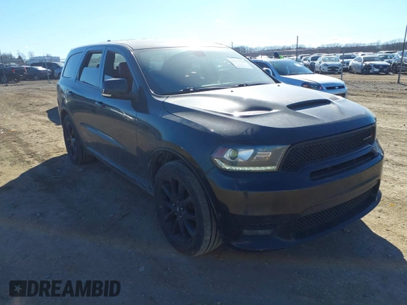 2019 Dodge Durango R/T with VIN 1C4SDJCT9KC575031, listed as a IAAI auction lot 41675330 with 155,006 mi miles and . Bid and sale history available at DreamBid. Image 1.