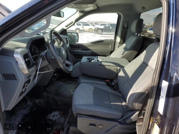 2022 Ford F-150 XL with VIN 1FTMF1E56NKD65983, listed as a Copart auction lot 44620135 with 34,275 mi miles and Clean Title. Bid and sale history available at DreamBid. Image 7.