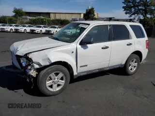 2008 Ford Escape Hybrid with VIN 1FMCU49H88KC91571, listed as a Copart auction lot 58509395 with 123,746 mi miles and Salvage title. Bid and sale history available at DreamBid. Image 1.