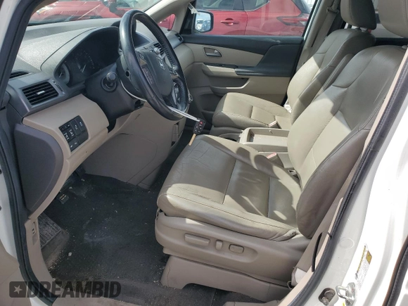 2013 Honda Odyssey Touring with VIN 5FNRL5H9XDB064035, listed as a Copart auction lot 49889325 with 153,041 mi miles and Salvage Title. Bid and sale history available at carsss.com. Image 7.