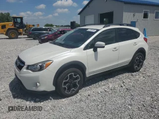 2015 Subaru Crosstrek Premium with VIN JF2GPAFC0FH328256, listed as a Copart auction lot 61789105 with 76,015 mi miles and Salvage title. Bid and sale history available at DreamBid. Image 1.