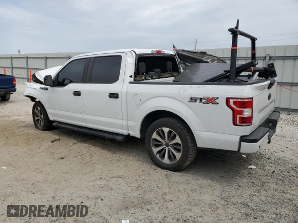 2019 Ford F-150 XL with VIN 1FTEW1C57KFD41736, listed as a Copart auction lot 50130005 with Not Provided miles and Non Repairable. Bid and sale history available at carsss.com. Image 2.