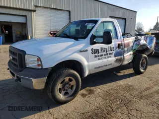 2006 Ford F-350 with VIN 1FTWF31P66EC18560, listed as a Copart auction lot 88351105 with 142,557 mi miles and Salvage title. Bid and sale history available at DreamBid. Image 1.