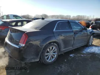 2015 Chrysler 300 Limited with VIN 2C3CCARG1FH892133, listed as a Copart auction lot 46082165 with 136,602 mi miles and Salvage Title. Bid and sale history available at carsss.com. Image 3.