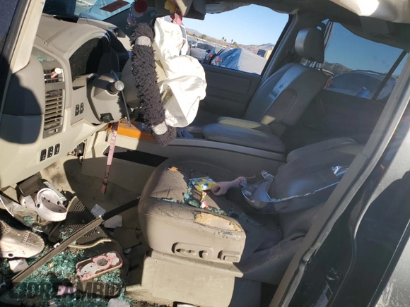 2006 Infiniti QX56 with VIN 5N3AA08C16N805519, listed as a Copart auction lot 86706524 with 152,246 mi miles and Salvage title. Bid and sale history available at DreamBid. Image 7.