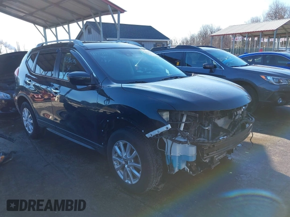 2020 Nissan Rogue SL with VIN 5N1AT2MV6LC706935, listed as a IAAI auction lot 41396275 with 88,476 mi miles and . Bid and sale history available at DreamBid. Image 1.