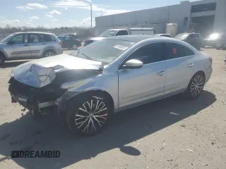 2014 Volkswagen CC Executive with VIN WVWGU7AN0EE520912, listed as a Copart auction lot 51048645 with 72,591 mi miles and Salvage title. Bid and sale history available at DreamBid. Image 1.