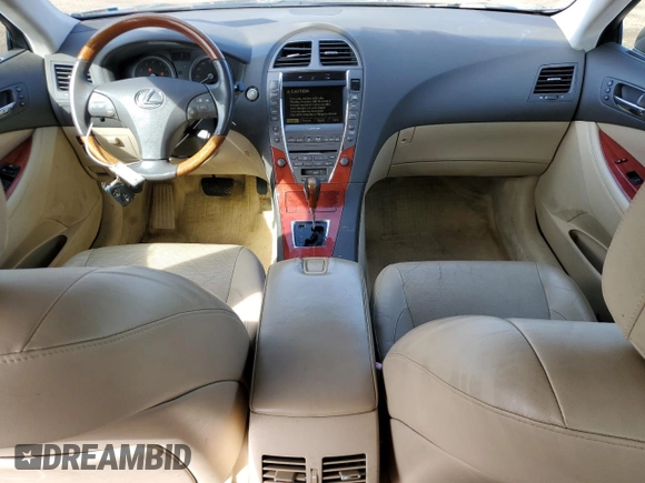 2007 Lexus ES 350 with VIN JTHBJ46G572073489, listed as a Copart auction lot 49692615 with 109,274 mi miles and Salvage Title. Bid and sale history available at carsss.com. Image 8.