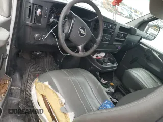 2010 Chevrolet Express Cargo Van with VIN 1GCUGADX3A1128464, listed as a Copart auction lot 83907624 with 318,868 mi miles and Salvage Title. Bid and sale history available at carsss.com. Image 8.