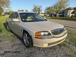 2002 Lincoln LS w/Base Pkg with VIN 1LNHM87AX2Y620293, listed as a Copart auction lot 51870875 with 129,399 mi miles and Clean Title. Bid and sale history available at carsss.com. Image 1.