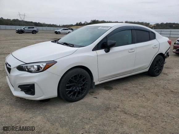 2017 Subaru Impreza with VIN 4S3GKAA65H1619586, listed as a Copart auction lot 80995494 with 130,546 mi miles and Salvage Title. Bid and sale history available at carsss.com. Image 1.
